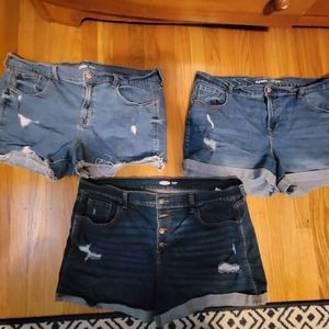 Old Navy boyfriend denim shorts